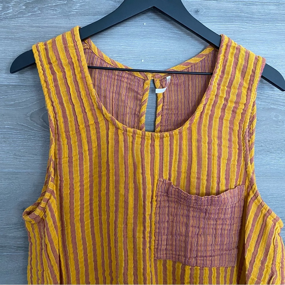 Free People Gauzey Cotton Tank Top - Picture 2 of 7